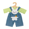 Dollshosen mit gestreiften Hemdhasen Lou, 35-45 cm