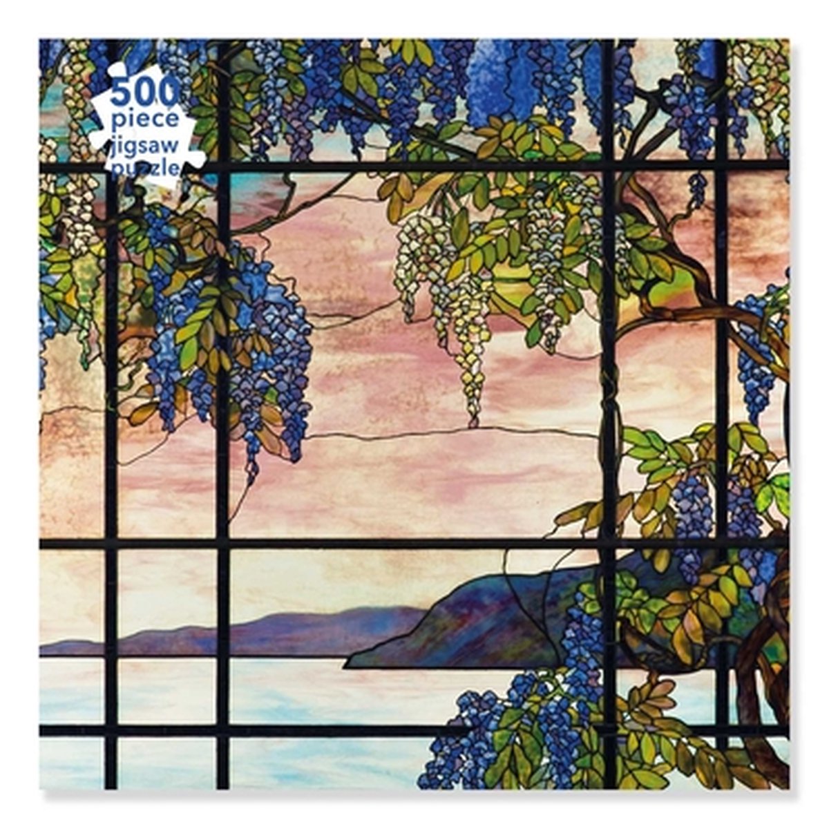 Erwachsenenpuzzle Tiffany Studios: Blick auf die Austernbucht (500 Teile)