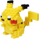 Bandai – Nanoblock – Pikachu Deluxe – Pokémon-Figur – Mini-Brick-Pikachu-Figur – Bauset – Aktivität 12+ Pixel Pikachu-Pokémon-Figur – nbpm36