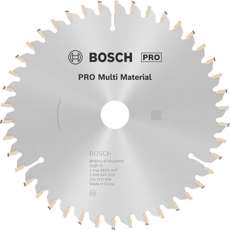 Bosch Zubehör Kreissägeblatt 160x20x2,4mm | 42t - 2608640503