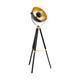 Eglo Covaleda Stehleuchte – Stehleuchte – E27 – 1 Licht – 164 cm – Stativ – Schwarzgold