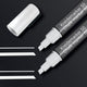 Sigel Kreidemarker – Meißelspitze – 1–5 mm – weiß – 2 Stück – si-ba184