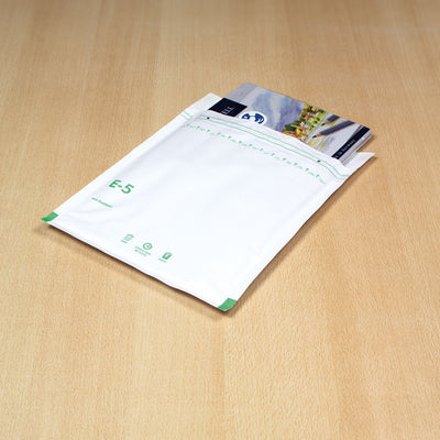 Raadhuis Luftpolsterumschlag – 240 x 275 mm – E15 – mit Klebestreifen – weiß – 100 Stück – rd-306615