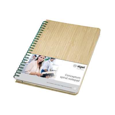 Spiralschrift Sigel Conceptum Nature Edition A5 Hellbraun, Beige
