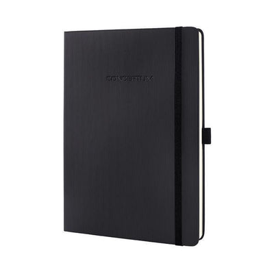 Sigel – Notizbuch – Tablet-Format – Conceptum Pure – Schwarz – Hardcover – Linie – si-co118