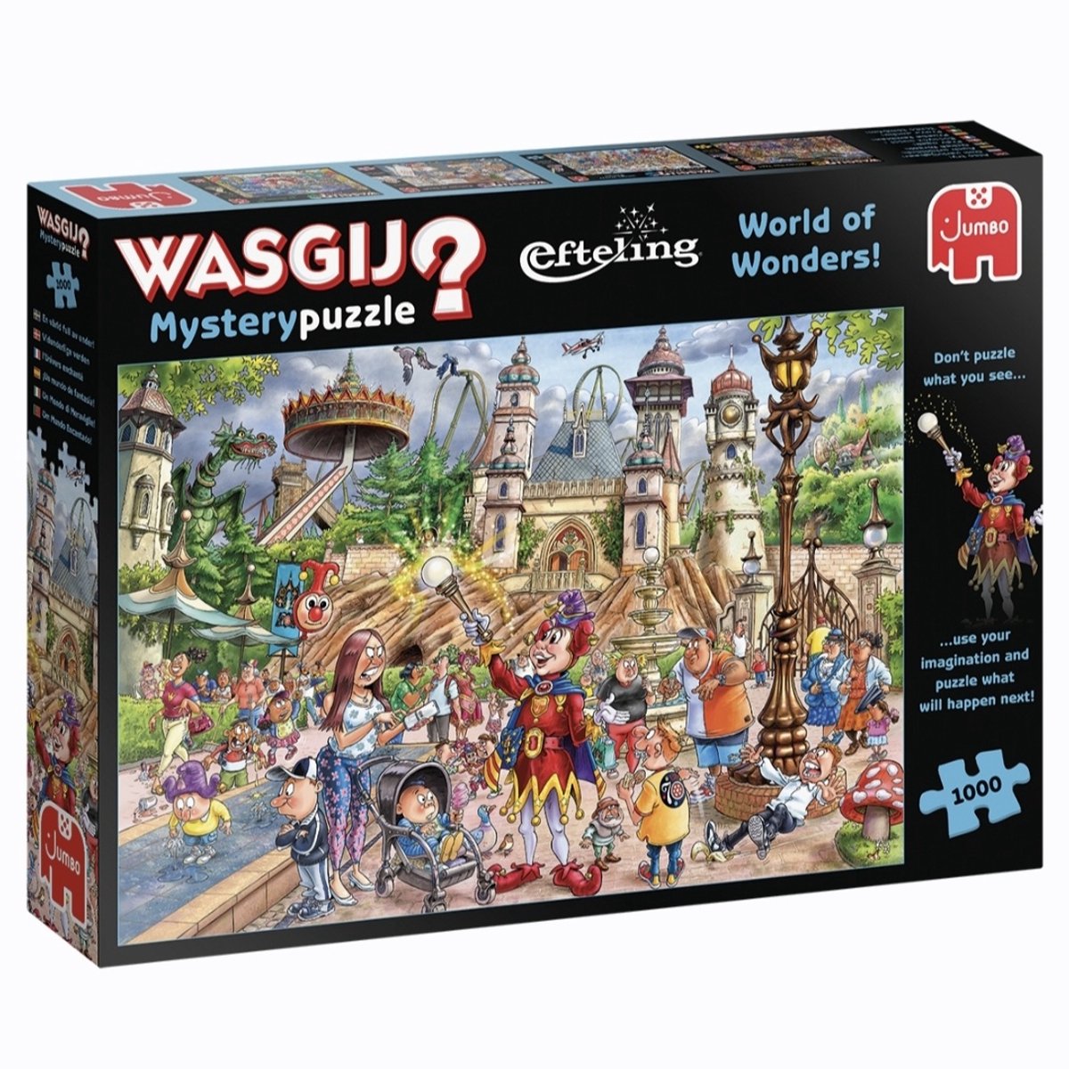Jumbo war ein mysteriöses Efteling -Puzzle 1000st.