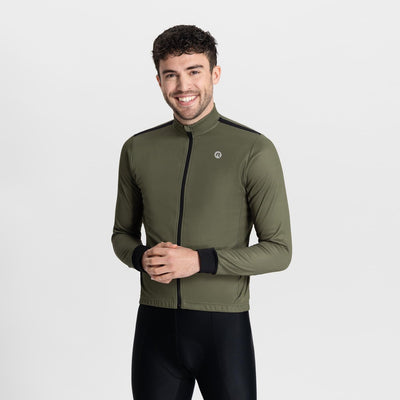 Rogelli Core Radtrikot Herren – Langarm – Grün – S