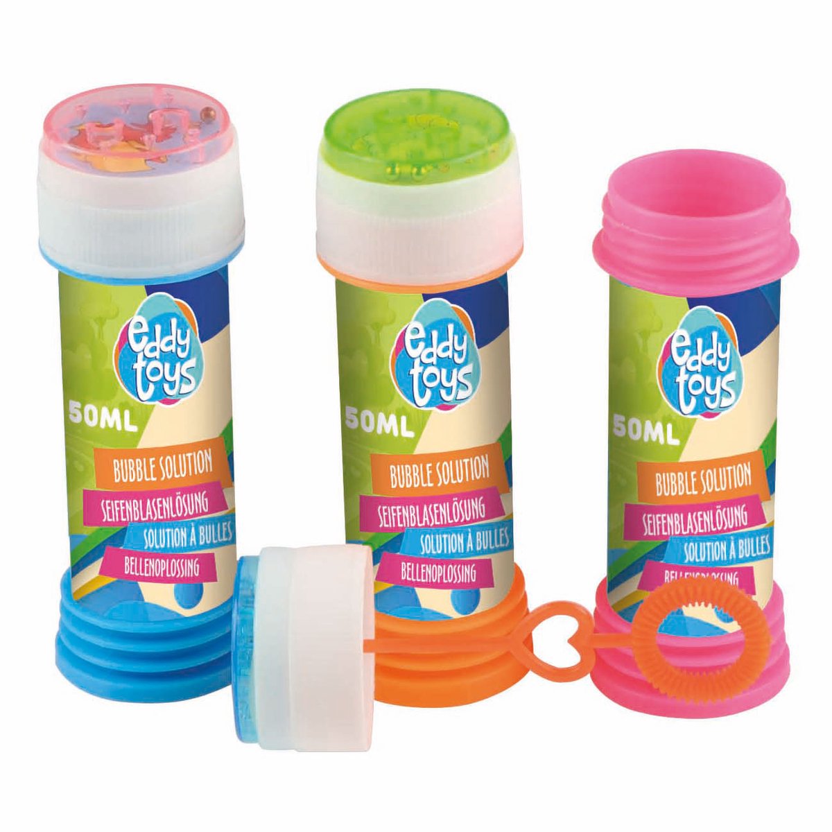 Seifenblasenbläser 50 ml, Set mit 24 Stück