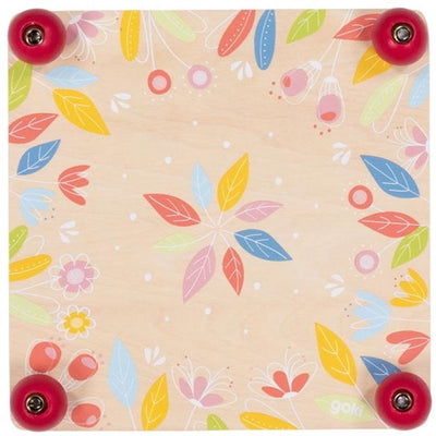 Goki Holzblumenpresse Blumen