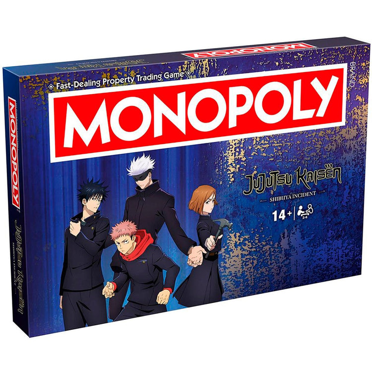 Monopoly-Gewinnzüge – Brettspiel – Jujutsu Kaisen – Englisch