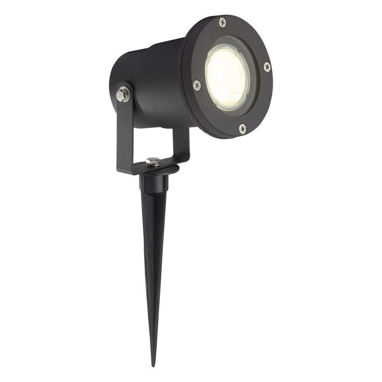 Brilliant Janko - Bodenstrahler - Außenleuchte - 1xGU10 3W - IP44 - Schwarz