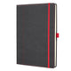 Sigel Notizbuch – Conceptum – A4 – 194 Seiten – 80 Gramm – Punkte – graurot – si-co694