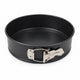 Markenlos Sans Marque Kozie Springform ø24 cm – PFAS-frei – Antihaft-Backform – Runde Kuchenform – Anthrazit