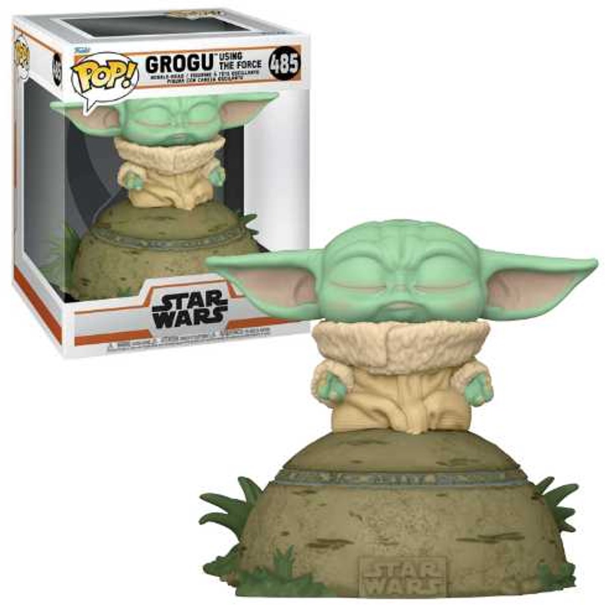 Funko Pop Deluxe: Mandalorian – Das Kind nutzt die Macht – Pop #485