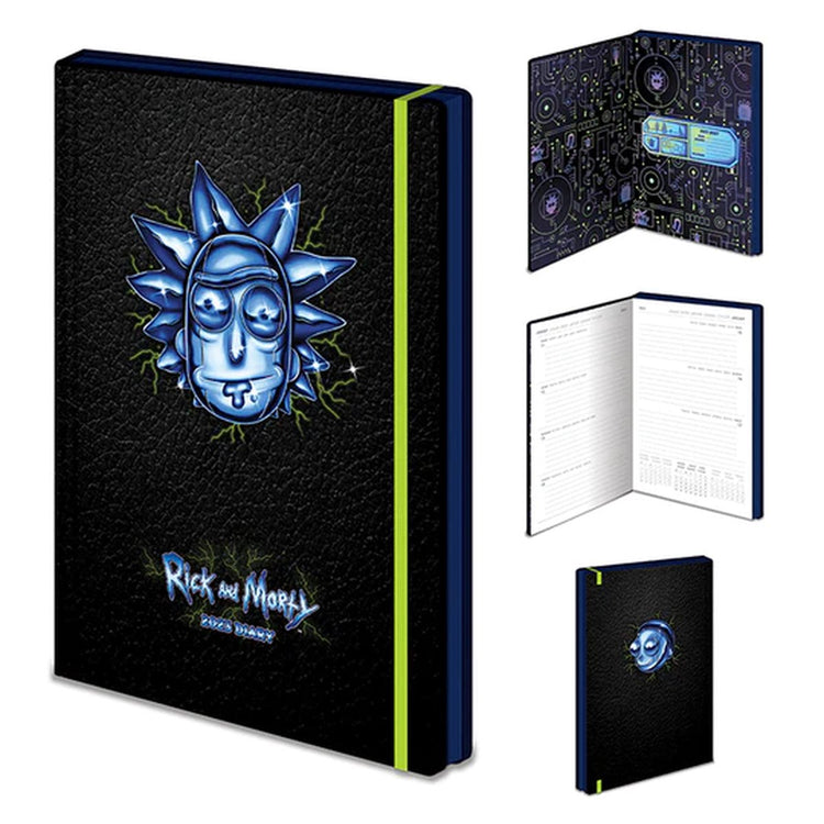 Ohne Marke Sans Marque Rick und Morty (Kybernetik) 2023 – Tagebuch-Agenda