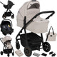 Lionelo Amber Plus 3-in-1 – Kinderwagen – Reisebett – Autositz – XXL-Belüftung
