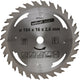 Wolfcraft - Kreissägeblatt 184x16mm - 28 Zähne - Sägeblatt für Kreissäge - Silberserie - 6473000