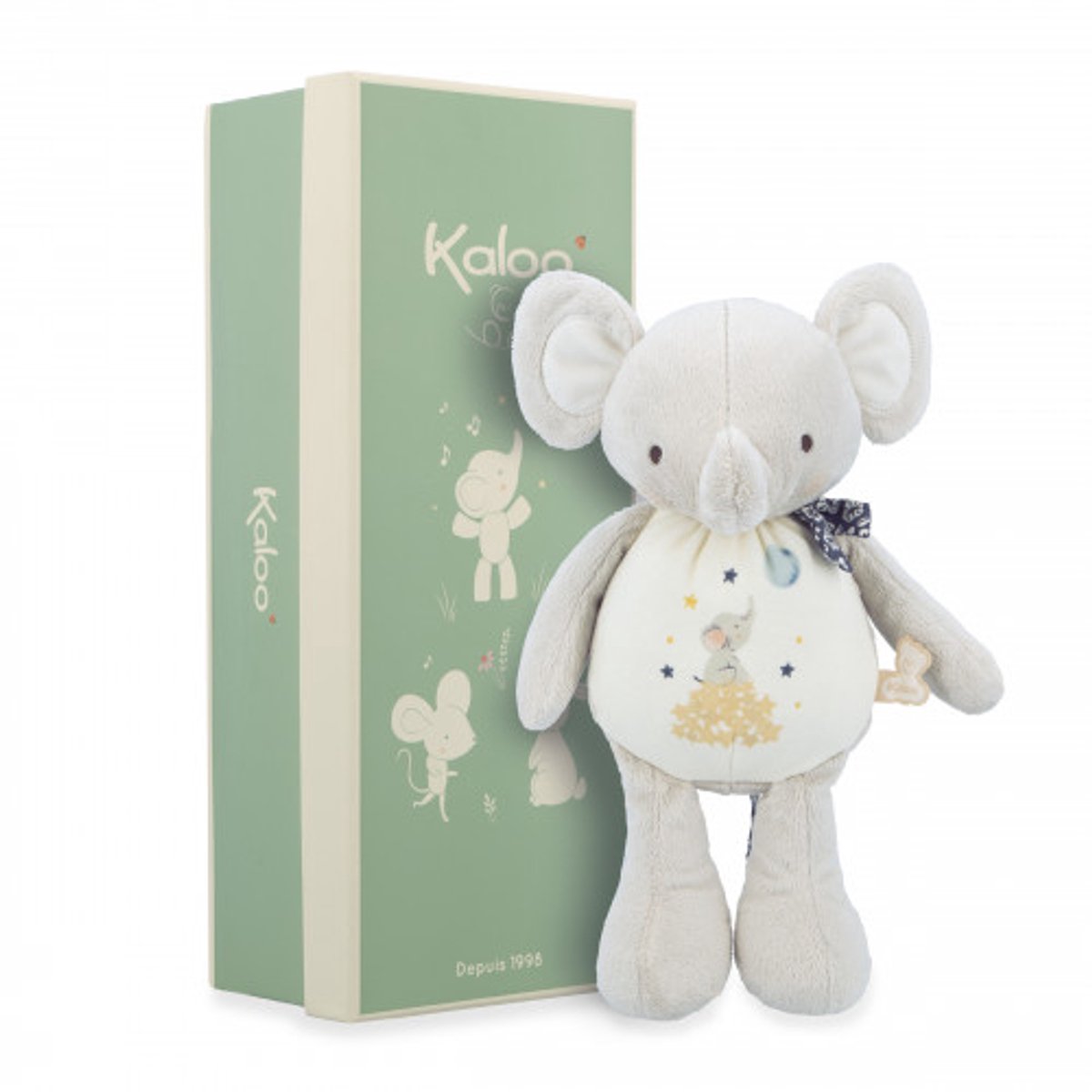 Kaloo kleine vchansons Musikspielzeug - Kuschel - Elefant