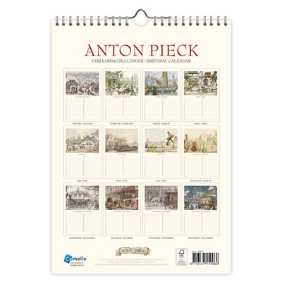Comello Anton Pieck A4 der Fährhaus-Geburtstagskalender