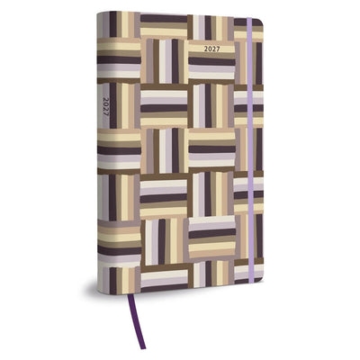 Comello Kompaktkalender 16 Monate Urban Stripes 2027