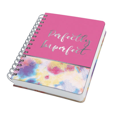 Sigel – Spiralnotizbuch – A5 – Jolie – Hardcover – 240 Seiten – Punkte – 120-Gramm-Papier – Batik-Holi – si-jn609