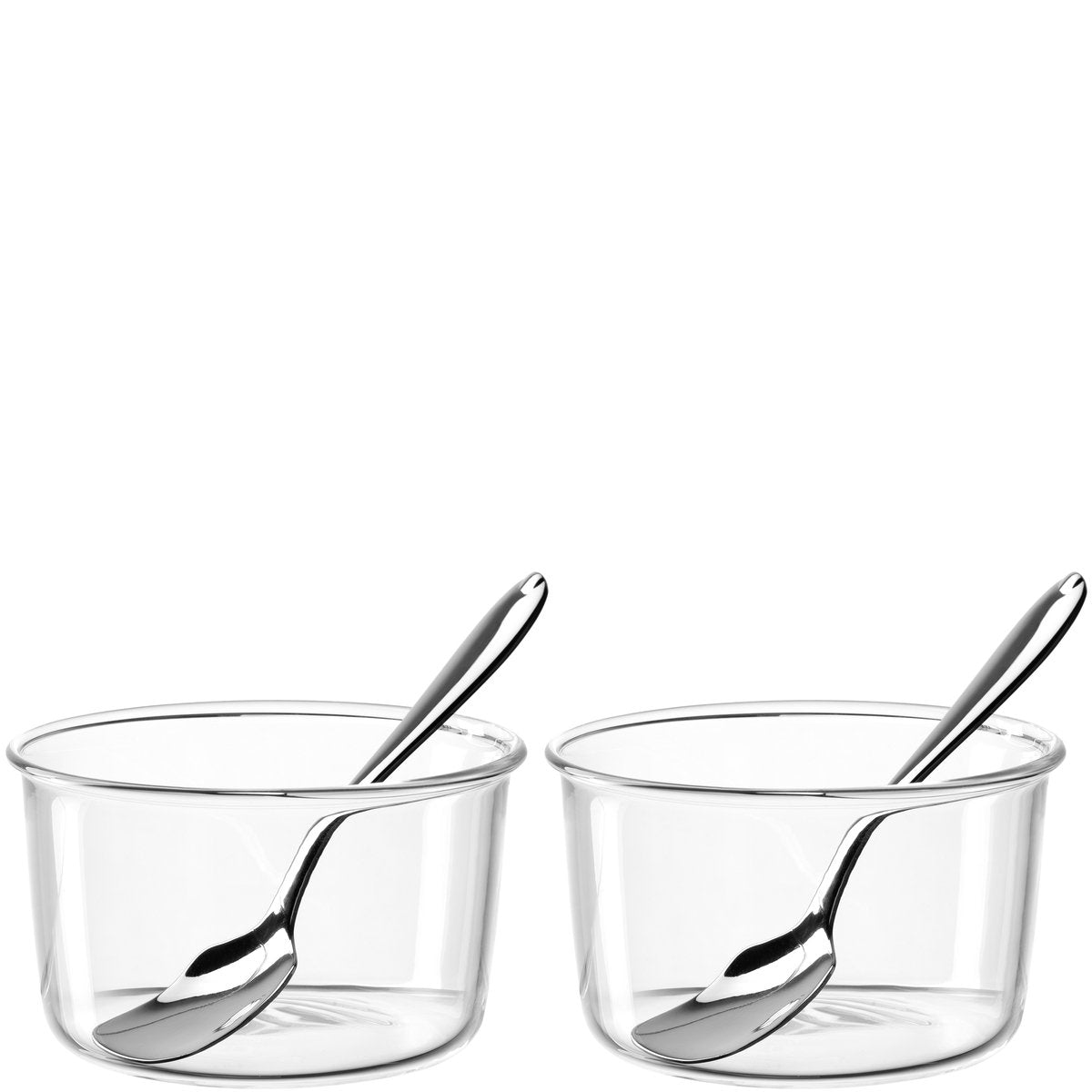 Leonardo Vetro-Schale mit Vetro-Löffel – Set 2