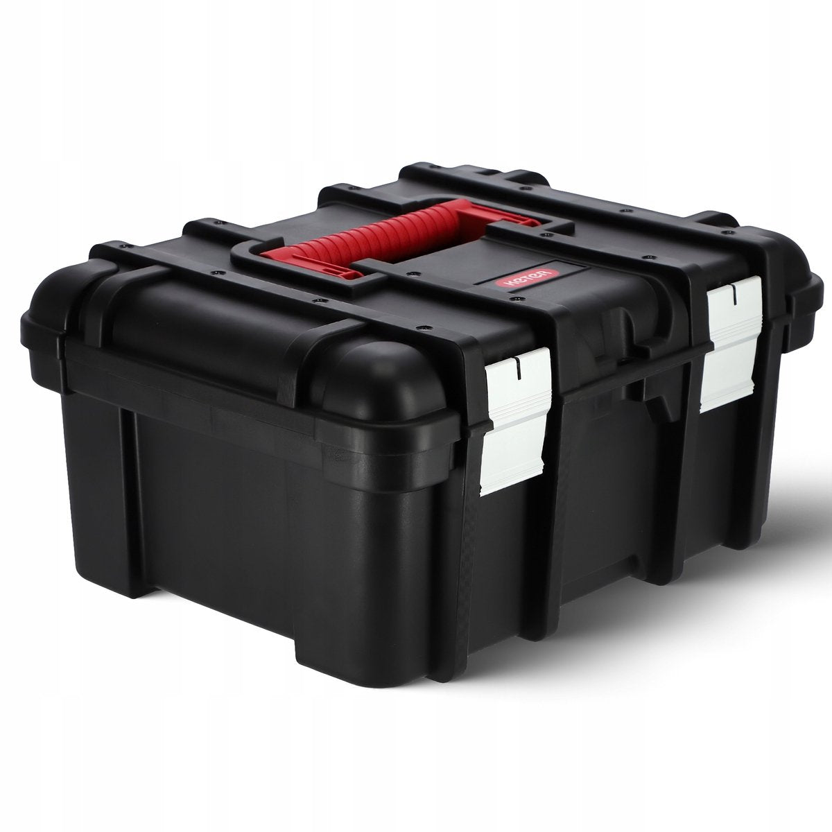 Breiter Keter-Werkzeugkoffer – 16 Zoll – 41,9 x 32,7 x 20,5 cm – schwarz
