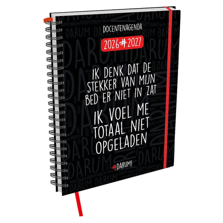 Comello-Agenda – 2027 – Lehreragenda – darum! - a5 - 14,8x21cm