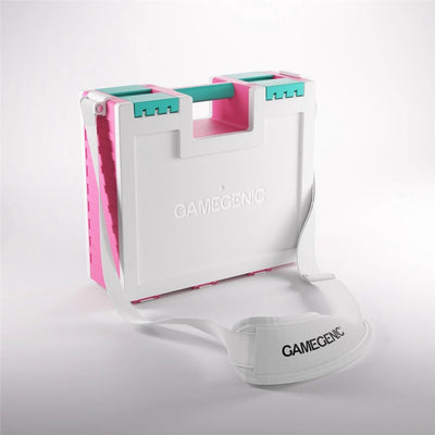 Gamegenisches Spielschloss rosa weiß blaugrün
