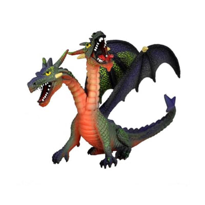 Bullyland Drache zweiköpfig grün (75596)