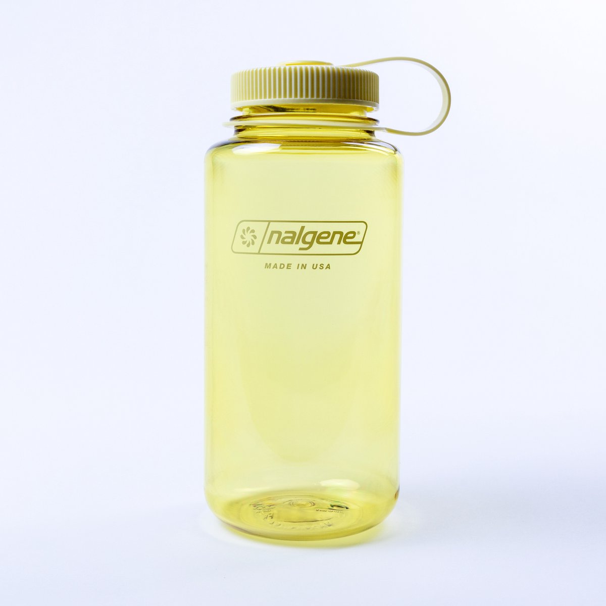 Nalgene – Weithalsflasche – Trinkflasche – Wasserflasche – auslaufsicher – 1000 ml – BPA-frei – Sustain – Butter