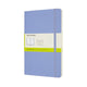 Klassisches Moleskine-Notizbuch – groß – Softcover – leer – Hortensienblau