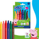 Staedtler Peppa Pig x Noris Junior Malstift-Set 6-tlg