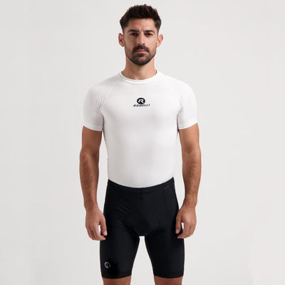 Rogelli Core kurze Radhose Herren mit Sitzpolster – Radhose – Schwarz – Größe S