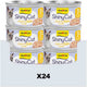 Gimcat 24 x 70 g – Shinycat-Filets in Gelee-Thunfisch + Käse