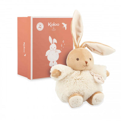 Kaloo Patapouf - Kuscheltier - Musikkuscheltier - Farbe Creme - Hase