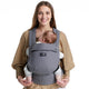 Momcozy Babytrage aus Baumwolle, grau