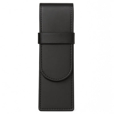 Alassio Stiftetui – 2 Stifte – Leder – Schwarz – Ju-2610