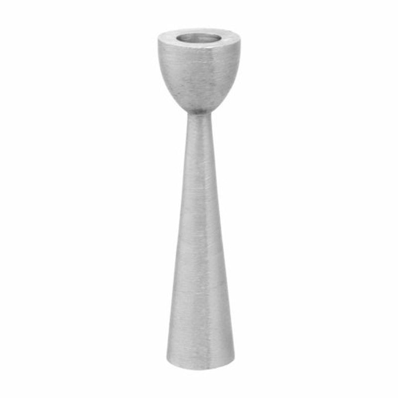 Vtwonen Kerzenhalter silberfarben 17 cm | 4 Stück