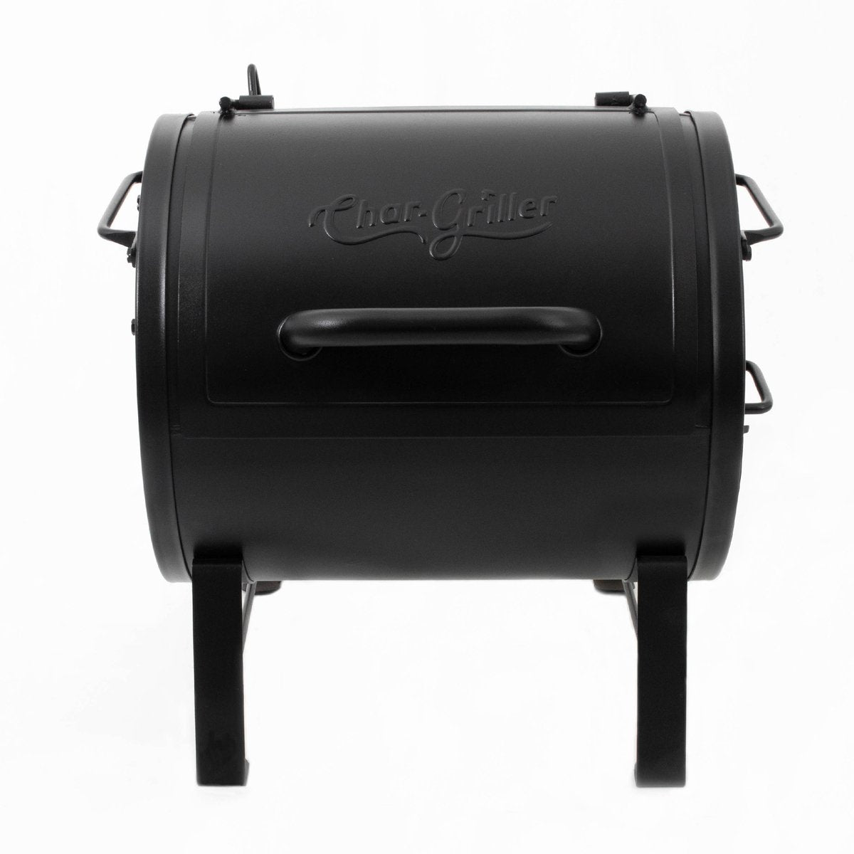 Char-griller® 3-in-1 tragbarer Holzkohlegrill – kompakter Tischgrill und seitliche Feuerbox für Räucherofen – ideal für Garten, Terrasse, Camping und Balkon