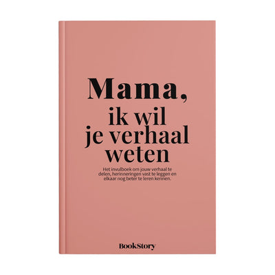 Büchergeschichte Mama, ich möchte deine Geschichte kennenlernen – Ausfüllbuch für Mama | originelles Geschenk zum Muttertag | Persönliches Ausfüllbuch für Erwachsene