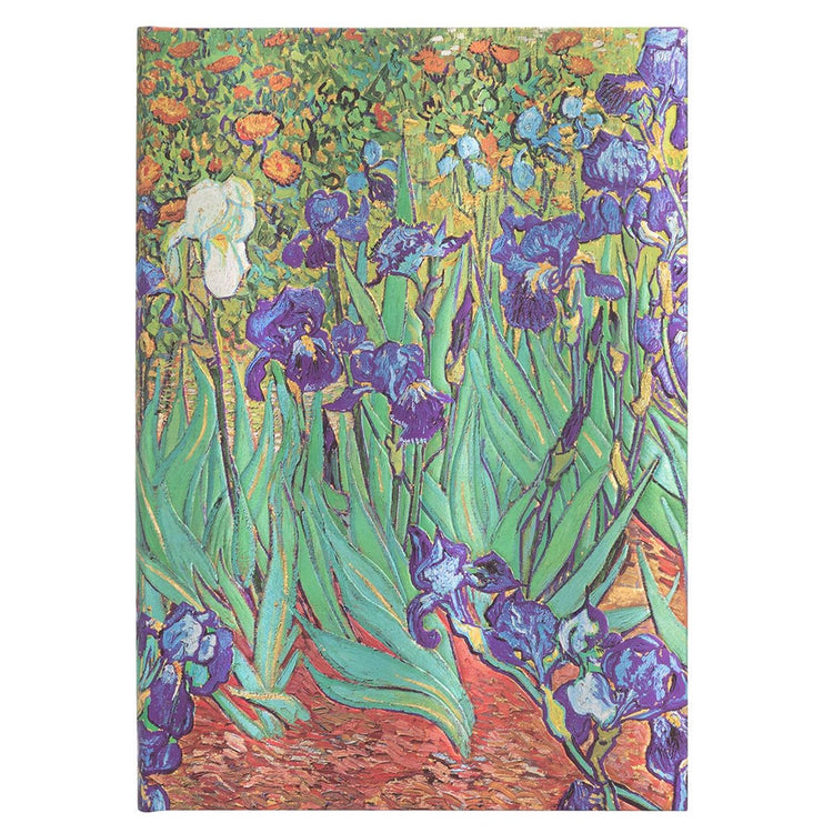 Paperblanks Van Goghs Schwertlilien Midi – Blanko