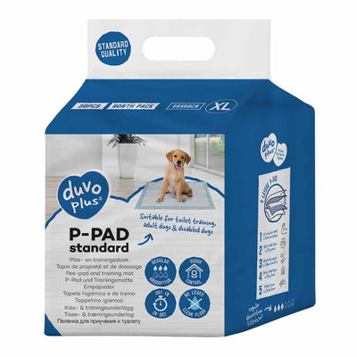 Duvo + P-Pad Standard XL – 30 Stück – 60 x 60 cm