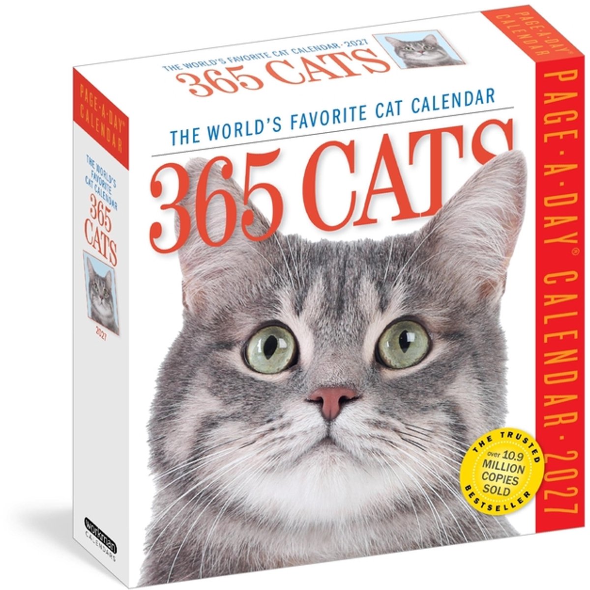 365 Katzen Page-a-Day(r)-Kalender 2027: der weltweit beliebteste Katzenkalender