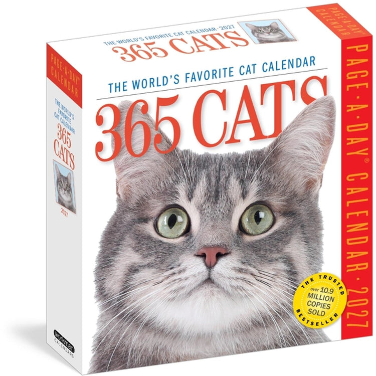365 Katzen Page-a-Day(r)-Kalender 2027: der weltweit beliebteste Katzenkalender