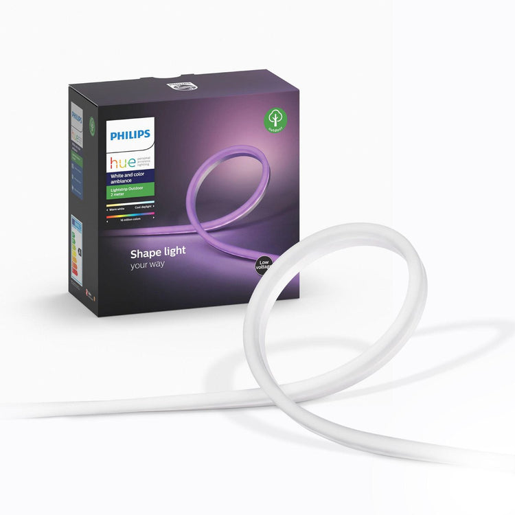 Philips Hue-Lichtleiste für den Außenbereich – weißes und farbiges Licht – 2 m