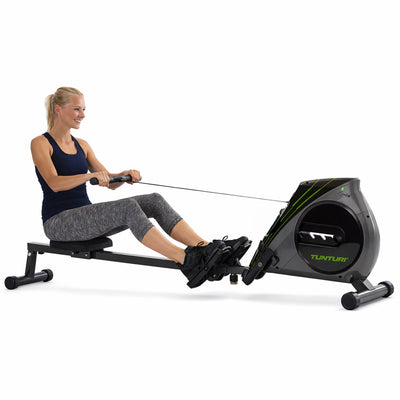 Tunturi Cardio Fit R20 Rudergerät – klappbar – Rudergerät mit 4 Widerstandsstufen – Rudergerät für Zuhause – klappbar