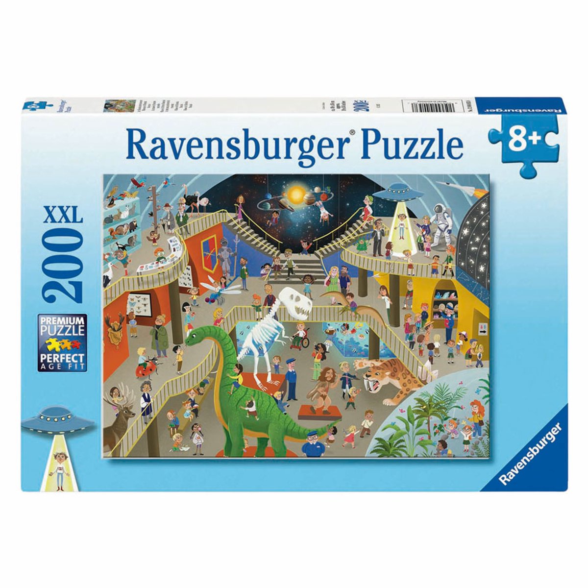 Ravensburger Puzzle Das Naturmuseum - 200 Teile. xxl