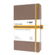 Sigel Notizbuch A5 – Linescape – Braun – liniert – Hardcover – SI-LS103