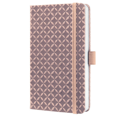 Sigel Jolie Notizbuch – Flair – A6 – Pearl Rose – liniert – Hardcover – si-jn136